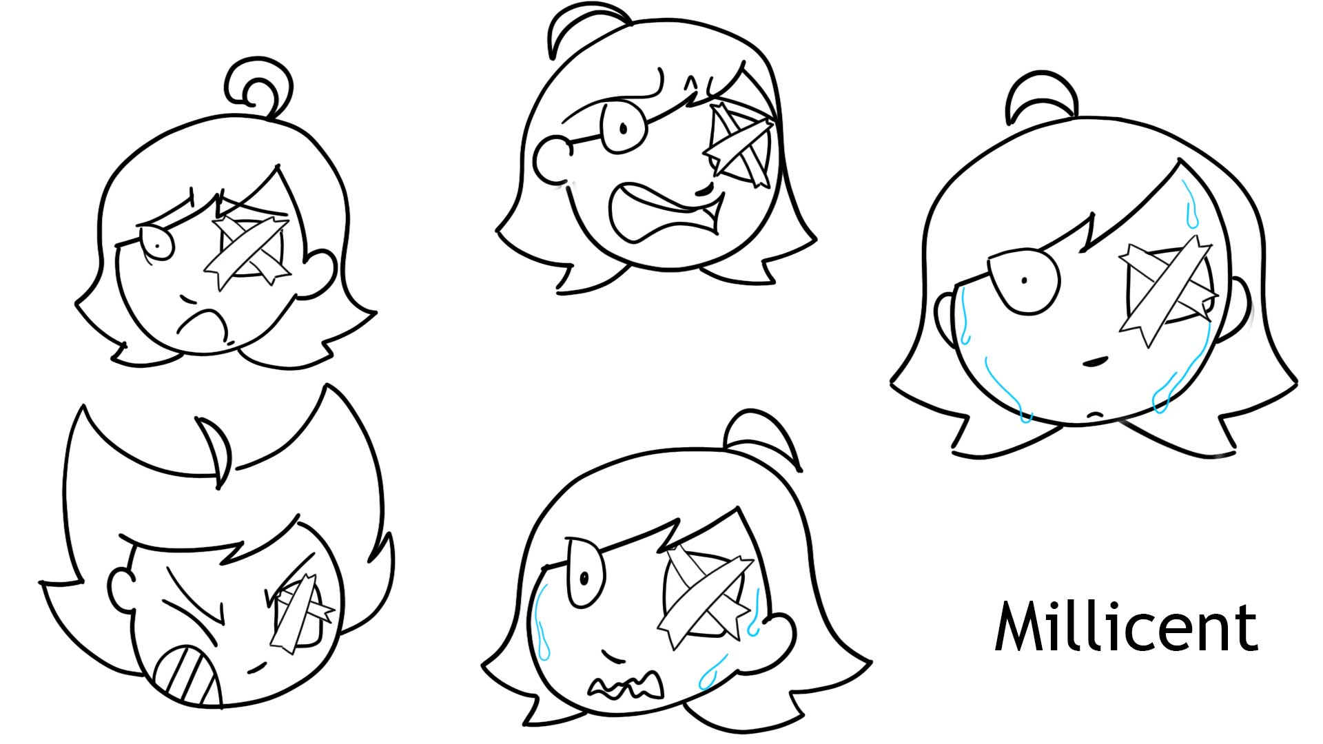 Millie expression 001