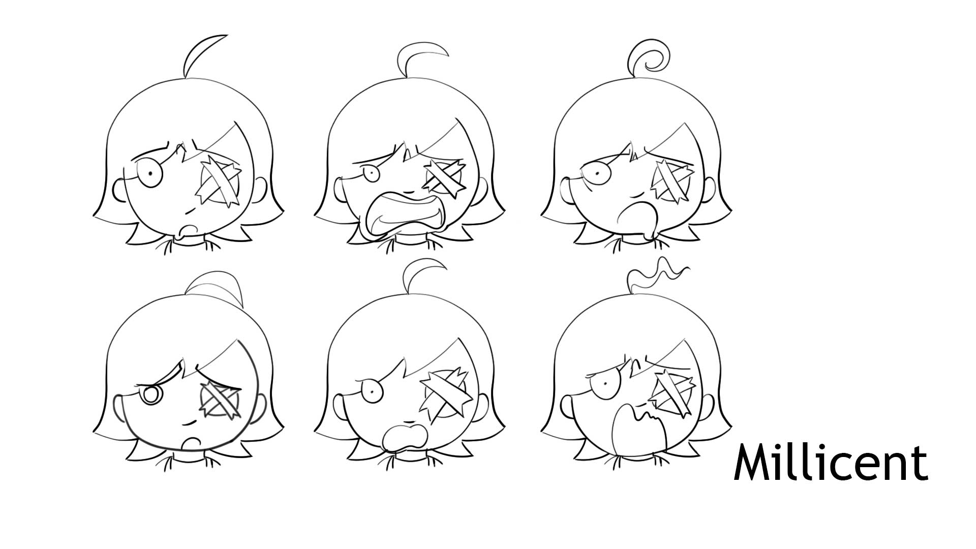 Millie expression 003