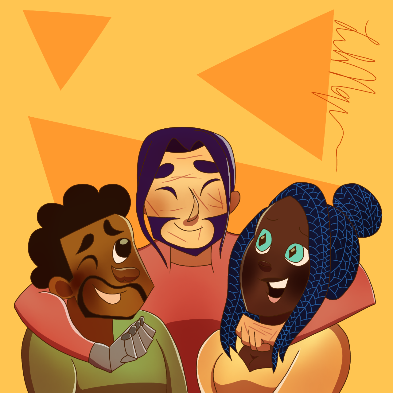 Wholesome trio